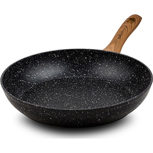 NONSTICK PAN WITHOUT LID  NATURE 10-144-104 (30CM / STONE BLACK)